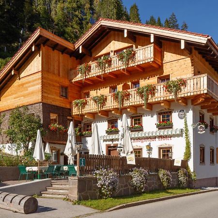 Landgasthof Adler Hinterhornbach Eksteriør bilde